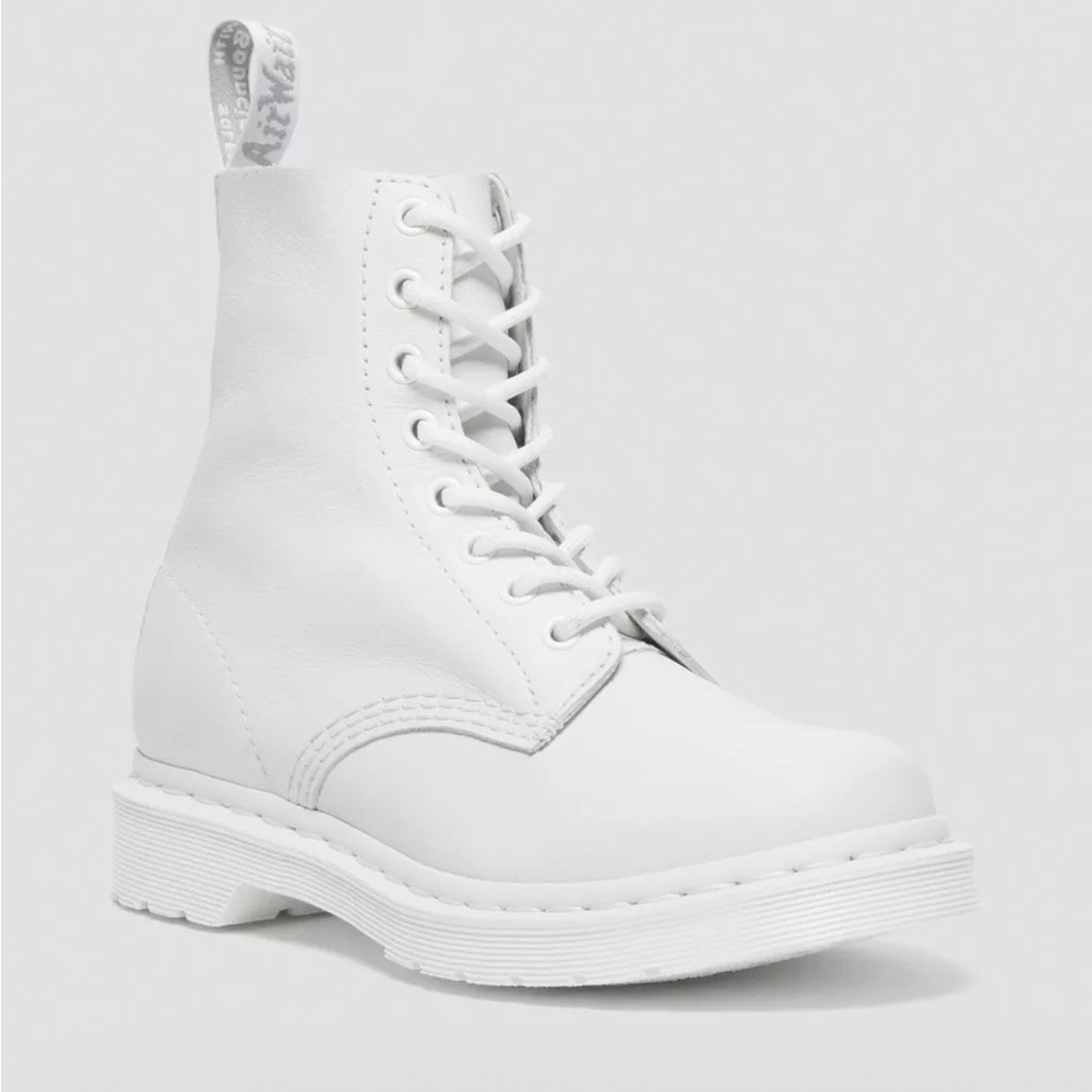 Dr. Martens 1460 Pascal Mono White Boots